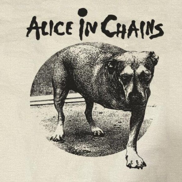 Alice In Chains T-Shirt, Grunge Rock Band Graphic Tee, 90s Music Fan Concert 140 - Picture 2 of 5